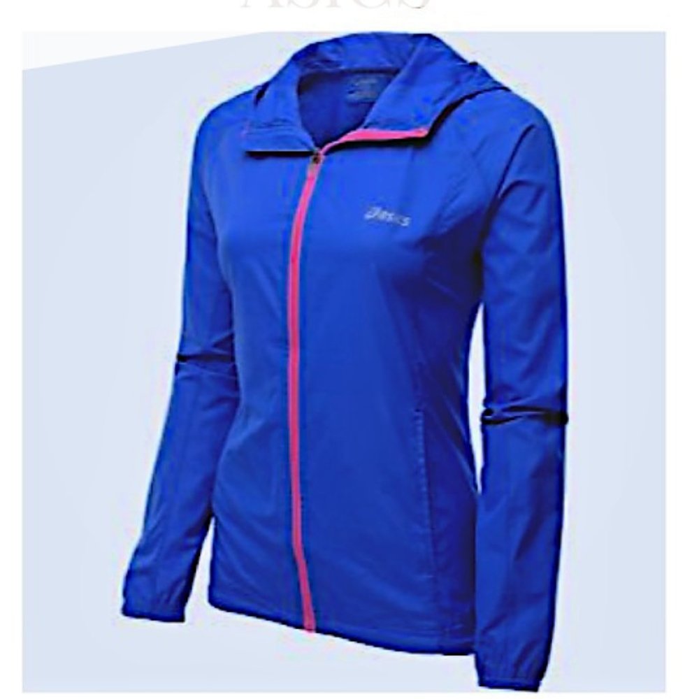 NWT Asics Packable Windbreaker